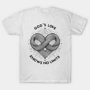 God's Love Knows No Limits T-Shirt